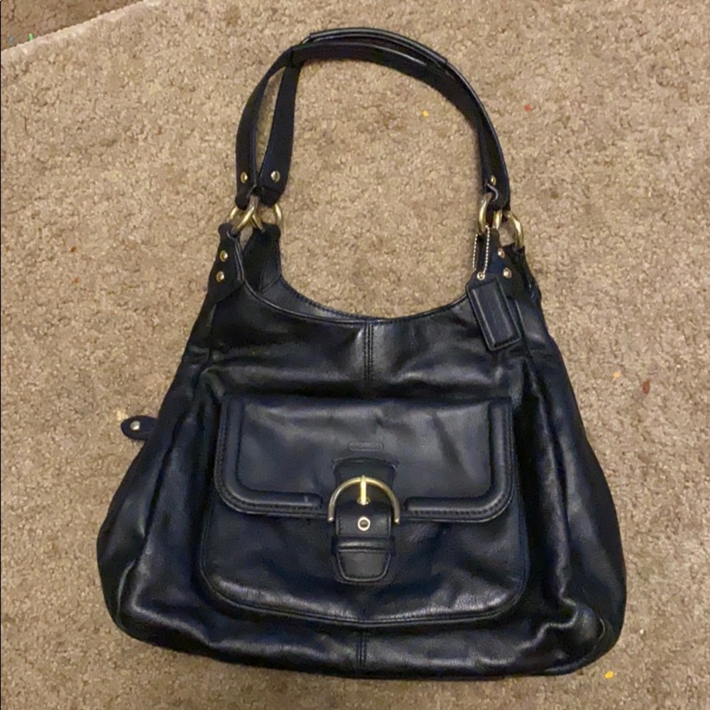 Black coach bag